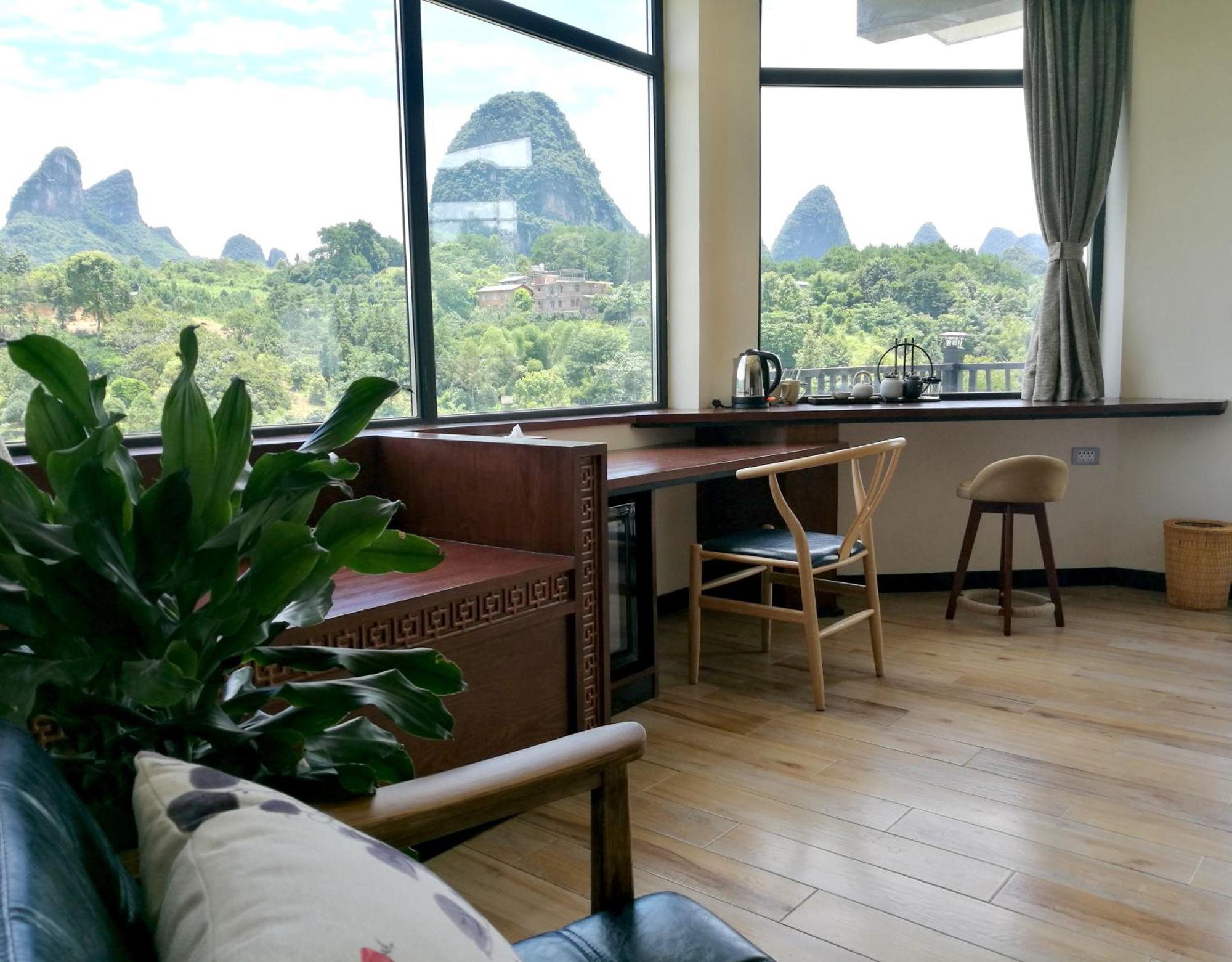 The Bamboo Leaf Yangshuo Hotel Ruang foto