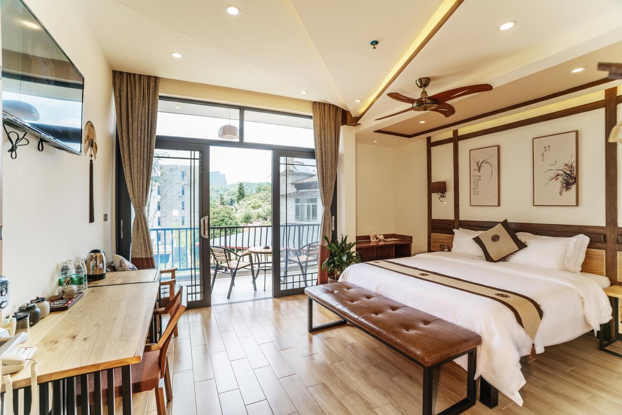The Bamboo Leaf Yangshuo Hotel Ruang foto