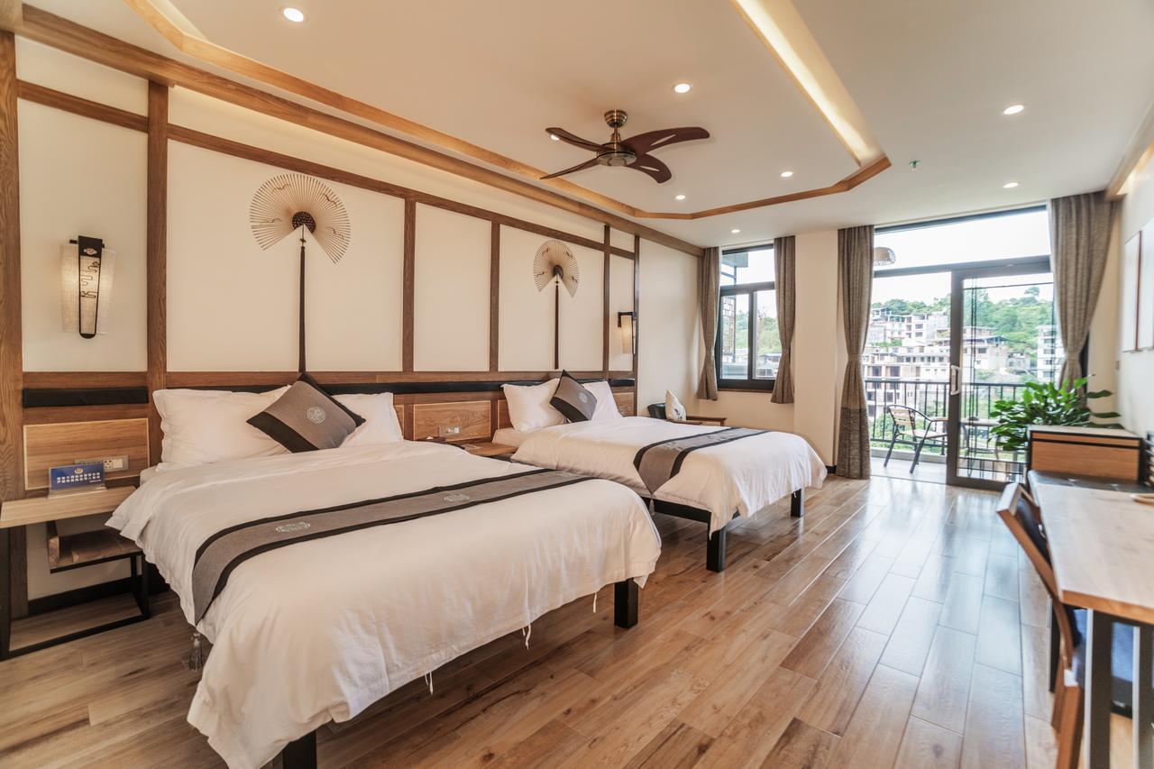 The Bamboo Leaf Yangshuo Hotel Bagian luar foto
