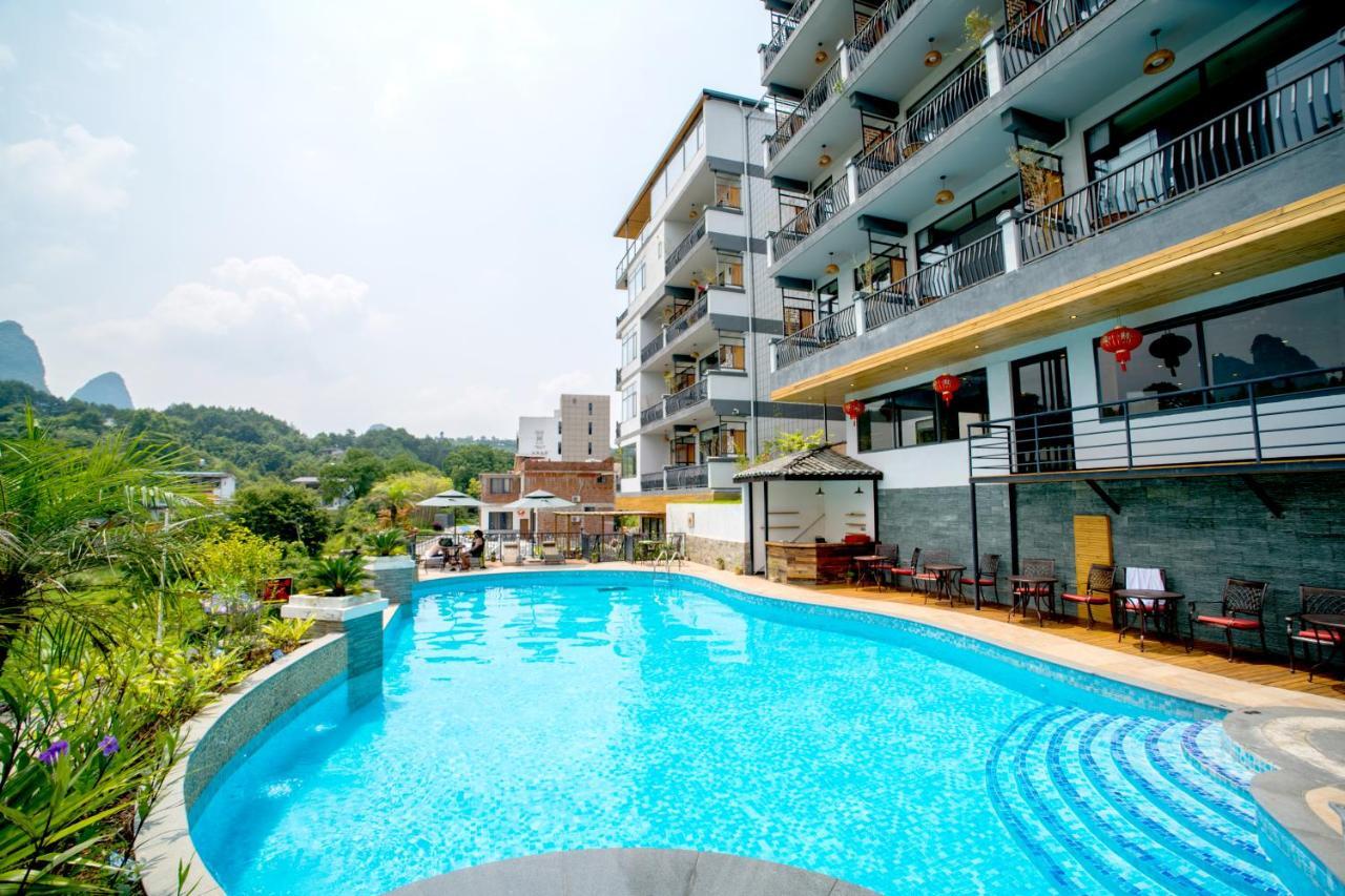 The Bamboo Leaf Yangshuo Hotel Bagian luar foto